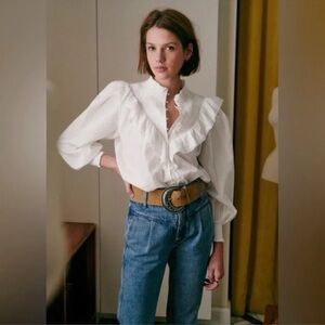 Sézane Marty Shirt | French blouse